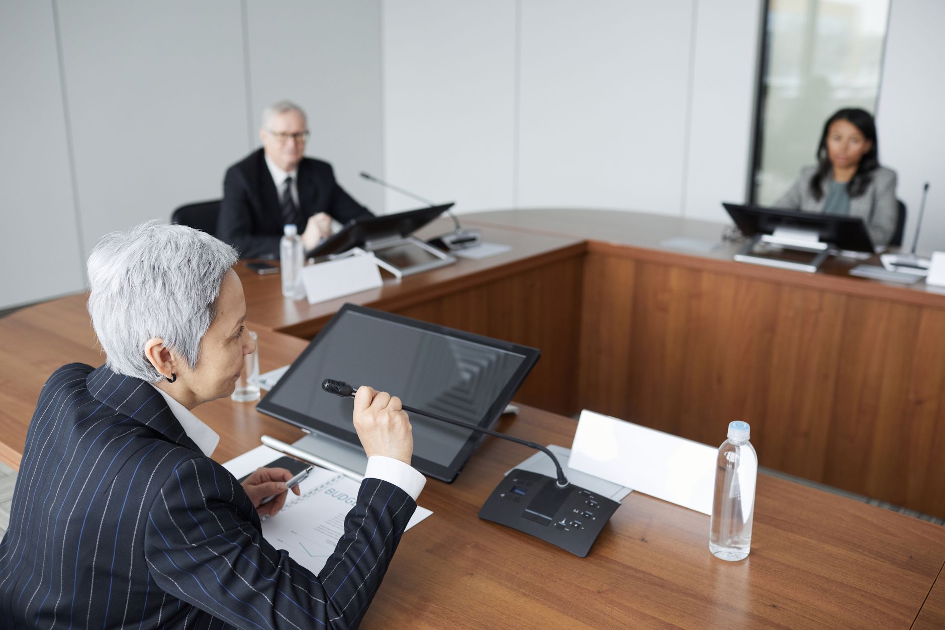 社員に率直に語りかける社長